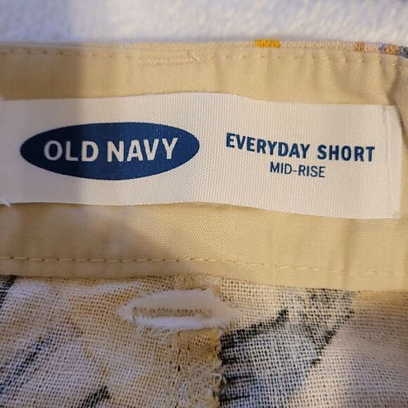 NWT Old Navy woman's Linen blend shorts - Picture 5 of 7